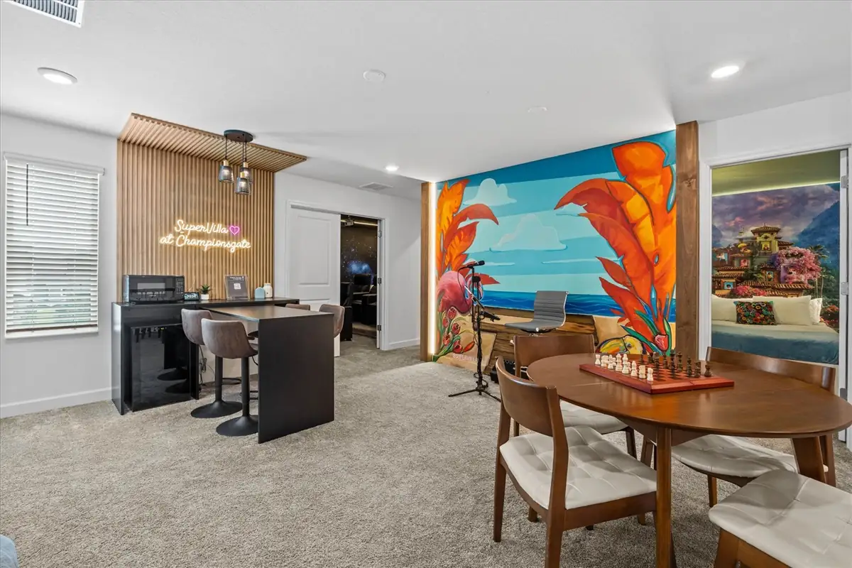 Upstairs lounge