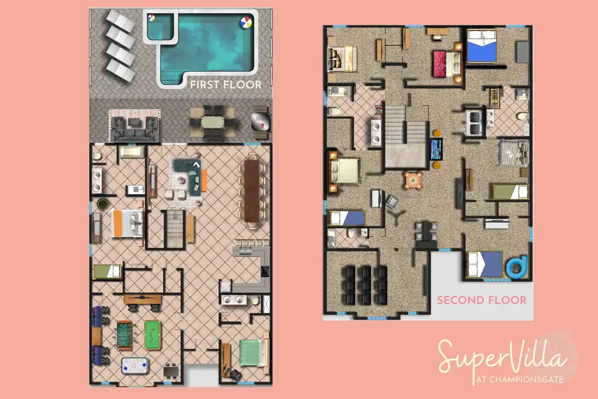2D floor plan