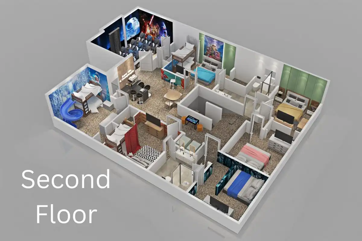 3D second floor