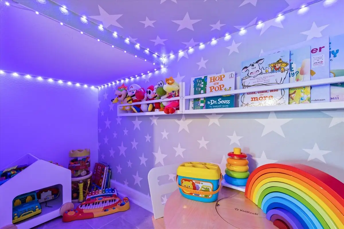 Playroom under the stairs